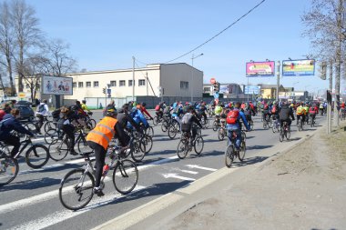 st.petersburg Caddesi'nde yarış döngüsü