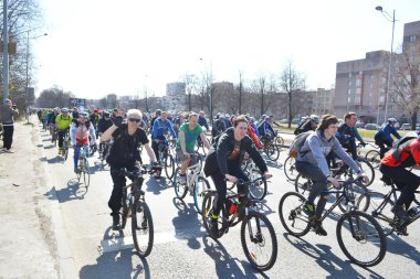 st.petersburg Caddesi'nde yarış döngüsü