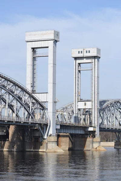 Finlandia Puente ferroviario, San Petersburgo . — Foto de Stock