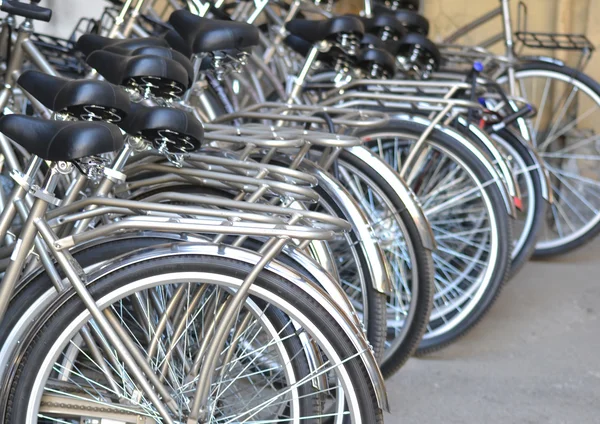 Bicicletas de la ciudad — Foto de Stock