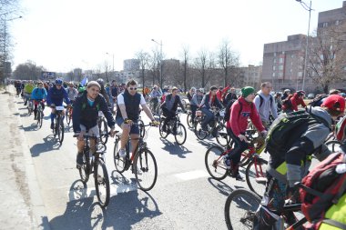 st.petersburg Caddesi'nde yarış döngüsü