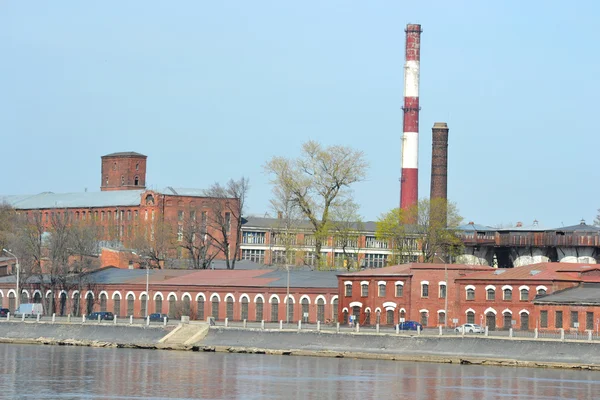 De gamla fabriksbyggnaderna, st.petersburg — Stockfoto