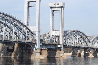 Finlandiya demiryolu Köprüsü, st.petersburg.