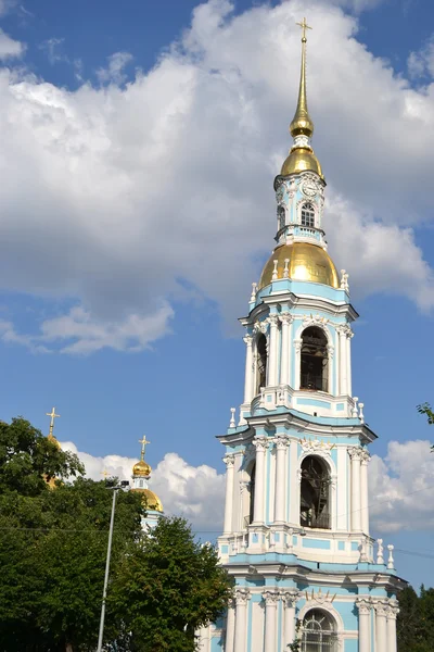 St. Nicholas Naval Cathedral, St. Petersburg — Stock Photo, Image