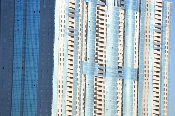 Modern building on the outskirts of St. Petersburg Stock Photo