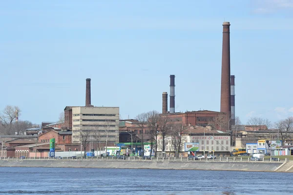 De gamla fabriksbyggnaderna, st.petersburg — Stockfoto