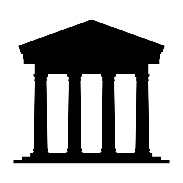 Icono del Banco — Archivo Imágenes Vectoriales