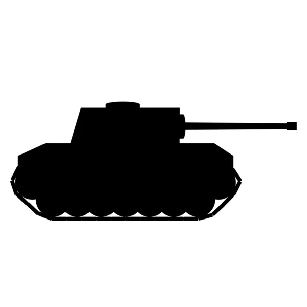 Icono de Panzer — Vector de stock