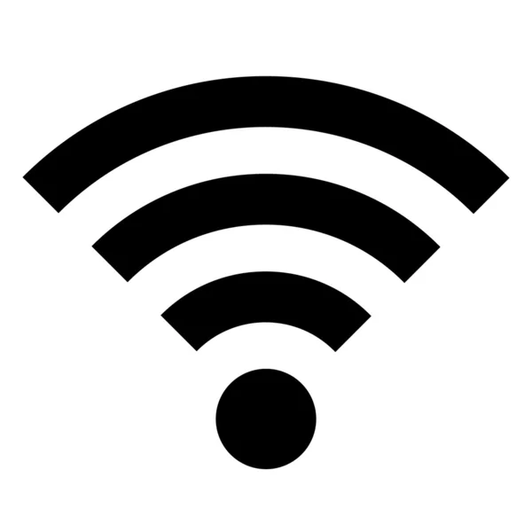 Wi-fi のアイコン — ストックベクタ