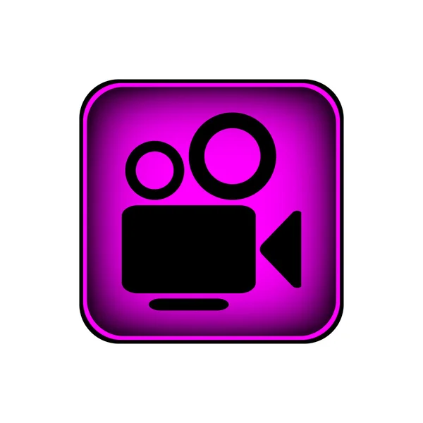 Camera button — Stock Vector