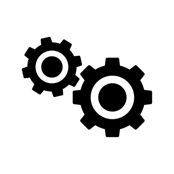 Icono de configuración . — Archivo Imágenes Vectoriales