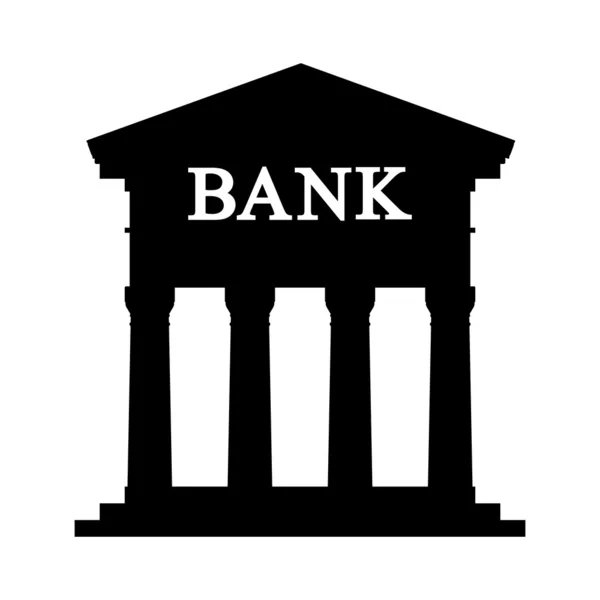 Icono del Banco — Vector de stock