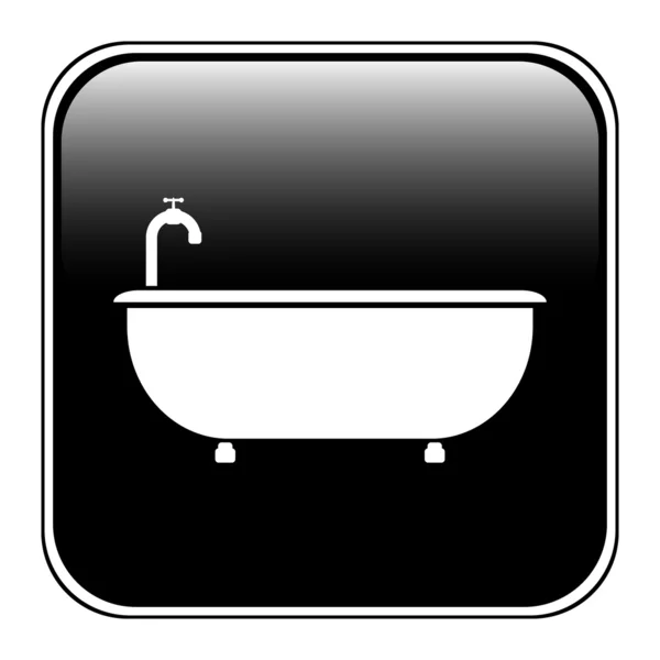 Ícone de banheira —  Vetores de Stock