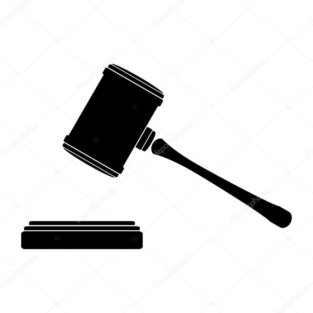 Judge gavel icon