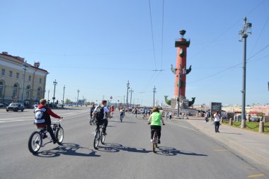 st.petersburg Caddesi'nde yarış döngüsü