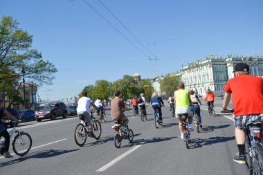 st.petersburg Caddesi'nde yarış döngüsü