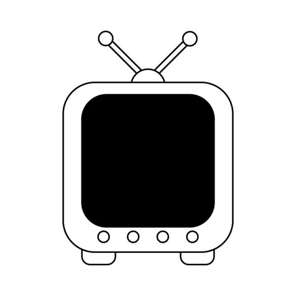 TV Simgesi — Stok Vektör