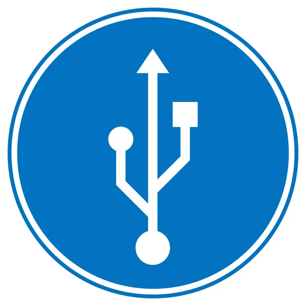 USB-pictogram — Stockvector