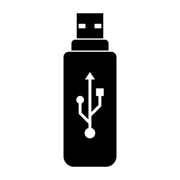 USB-flash-pictogram — Stockvector