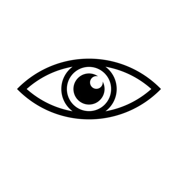 Ícone dos olhos — Vetor de Stock