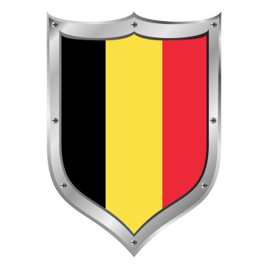 Belçika bayrağı düğmesi.