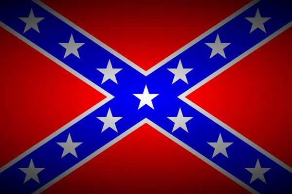 De zuidelijke vlag — Stockvector
