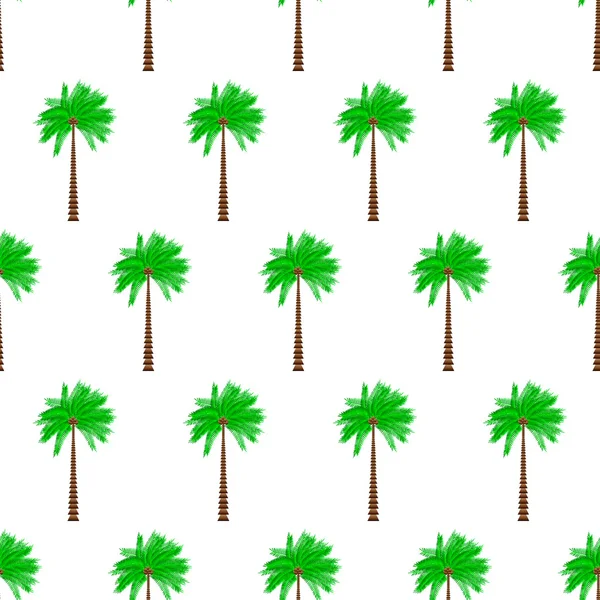 Palm tree seamless pattern — Stock Vector