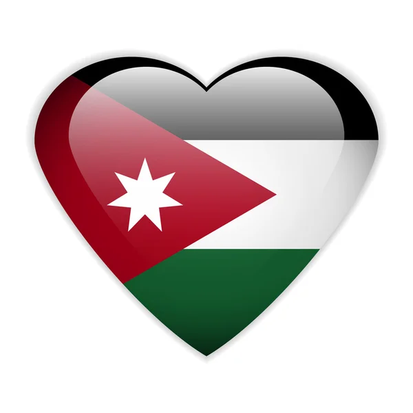 Иорданский флаг . — стоковый вектор