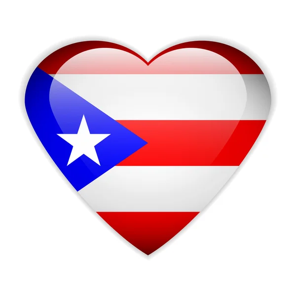 Puerto rico knop markeren. — Stockvector