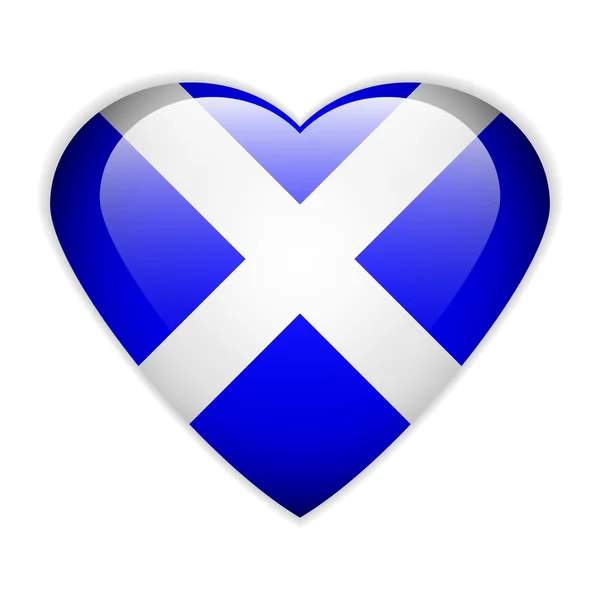Botão bandeira scotland . —  Vetores de Stock