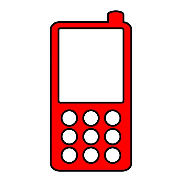 Telefon-Taste — Stockvektor