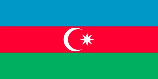 Bandeira do Azerbaijão —  Vetores de Stock