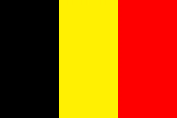 Banderą Belgii — Wektor stockowy