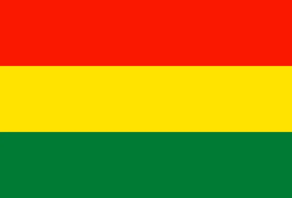 Bandeira da Bolívia — Vetor de Stock