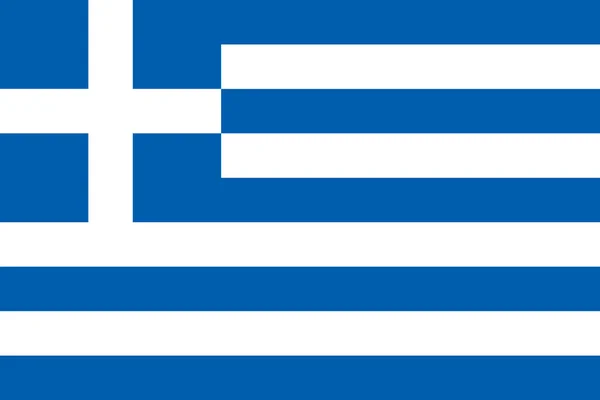 Прапор Греції — стоковий вектор