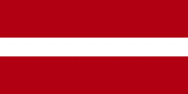 Lotyšská vlajka — Stockový vektor
