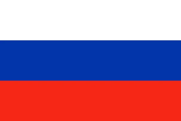 Drapeau de Russie — Image vectorielle