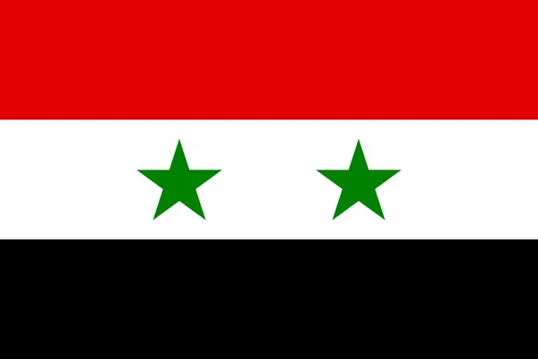 Flag of Syria — Stockvector
