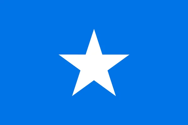 Drapeau de la Somalie — Image vectorielle