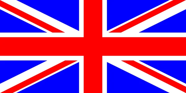 Drapeau du Royaume-Uni — Image vectorielle