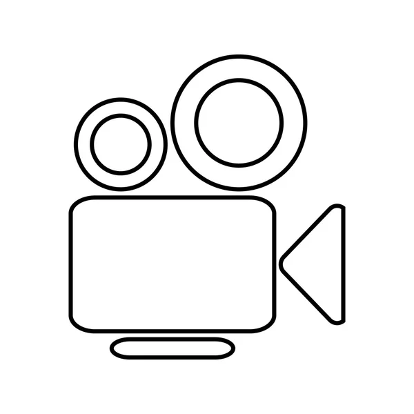 Camera button — Stock Vector