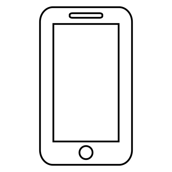 Bouton téléphone — Image vectorielle