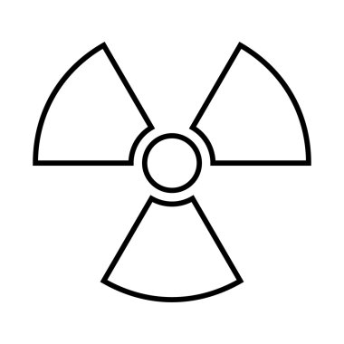 radyasyon işareti simgesi