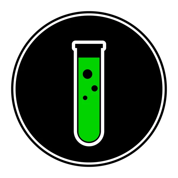 Laboratorium apparatuur pictogram — Stockvector