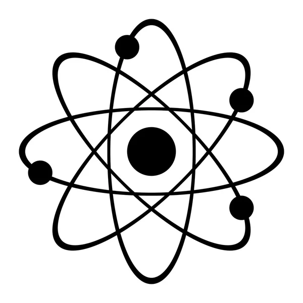 Атом значок — стоковий вектор