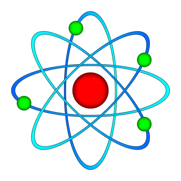 Atom icon — Stock Vector