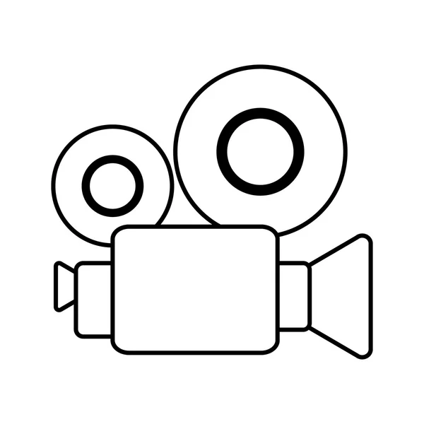Ícone de câmera de vídeo — Vetor de Stock