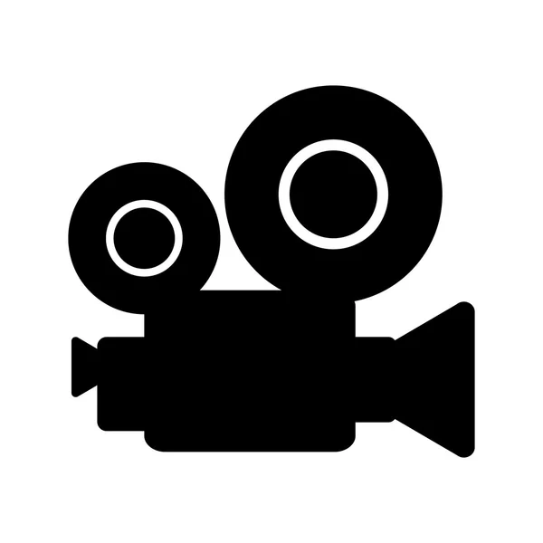 Icono de cámara de vídeo — Vector de stock