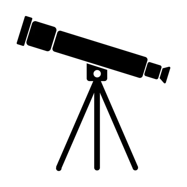 Telescoop pictogram — Stockvector