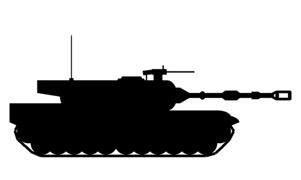 Moderne zware tank — Stockvector